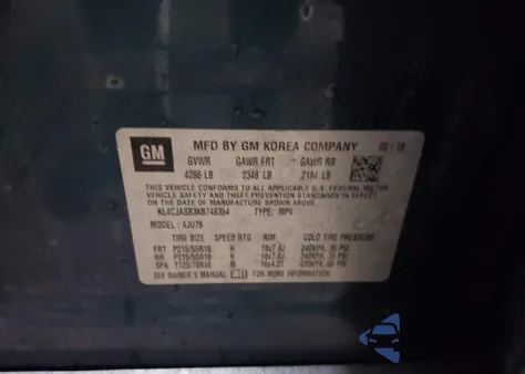 2019 Buick Encore Fwd Preferred из США, поврежденный, VIN KL4CJASB3KB748354